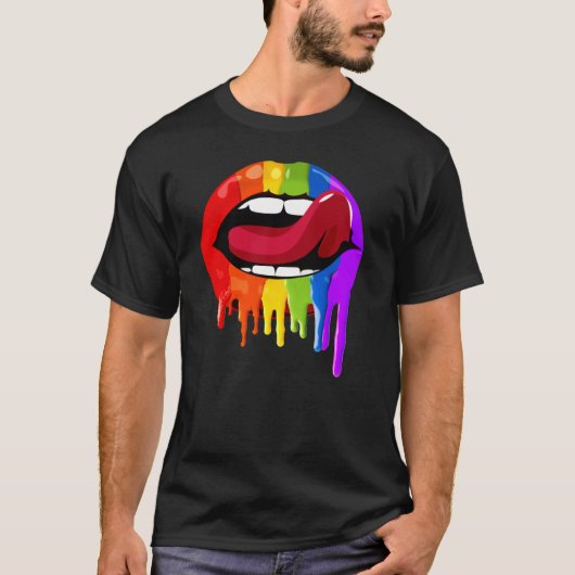 プライドリップス Tシャツ (正面)