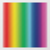 プライドレインボーカラーパターンゲイフラグ ウィンドウサイン (シート)