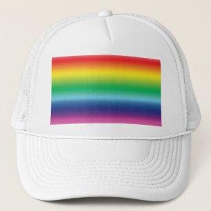 プライドレインボーカラーlgbtゲイ国旗のパターン キャップ