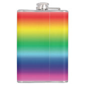 プライドレインボーカラーlgbtqゲイ国旗 –  フラスク (裏面)