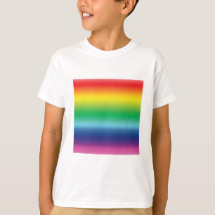 プライドレインボーカラーlgbtq lgbtゲイ旗の子どもT-Sh Tシャツ
