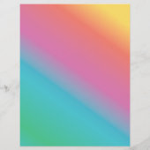 プライドレインボーハートラインフライヤー チラシ (裏面)