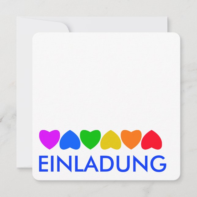 プライドレインボーハートライン (正面)