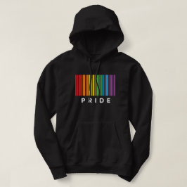 プライドレインボーバーコードLGBTQIA+ Tシャツ