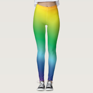 プライドレインボーフラグの色lgbt lgbtq レギンス