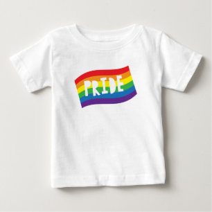 プライドレインボーフラグ ベビーTシャツ