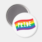 プライドレインボーフラグ マグネット (正面/裏面)