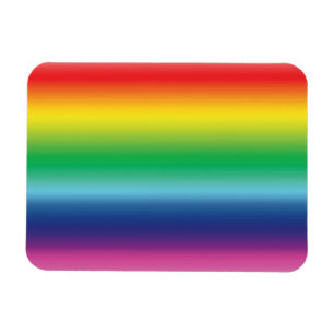 プライドレインボーフラッグカラーlgbtレインボーカラー マグネット