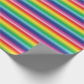 プライドレインボーフラッグカラーlgbt絞り染めパターン ラッピングペーパー (角)