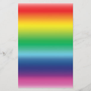プライドレインボーフラッグカラーlgbt 便箋