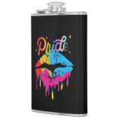 プライドレインボーリップ | LGBTQ | Drilling Lips フラスク (左)