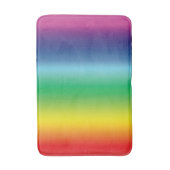 プライドレインボー同性愛者ゲイ国旗の色lgbt バスマット (正面縦)