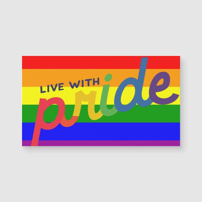 プライドレインボー旗 (正面)