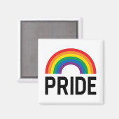 プライドレインボー マグネット (正面/裏面)