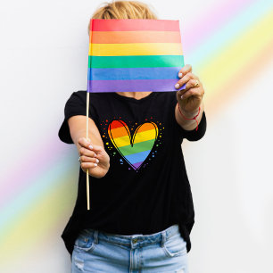プライドレインボーLGBTQガールズベーシックダークTシャツ Tシャツ