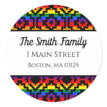 プライドレインボーLGBTQ幾何学差出人住所