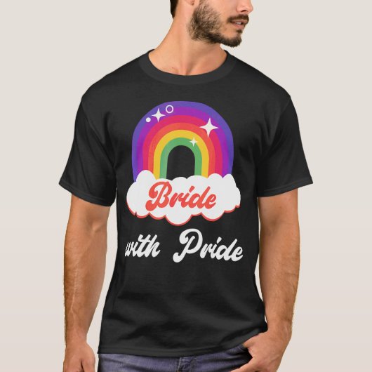 プライドレズビアン結婚の Tシャツ (正面)