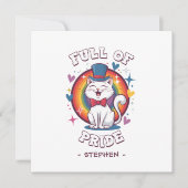 プライド一杯 | LGBTQキャットプライド (正面)