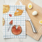 プライド上の円 キッチンタオル (四つ折り)