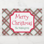 プライド休日のクリスマスジャー食品のラベル フードラベル (シングルラベル)