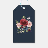 プライド偏見フローラブックオーバー結婚式の引き出物 ギフトタグ (裏面)