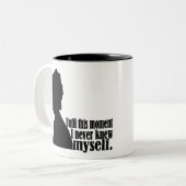 プライド偏見引用文 ツートーンマグカップ (正面左)