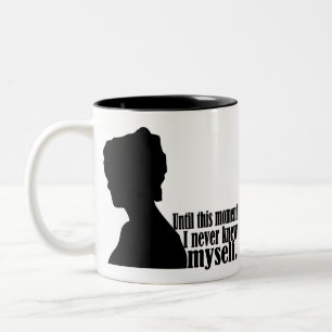 プライド偏見引用文 ツートーンマグカップ