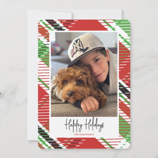 プライド写真ホリデーカード シーズンカード (正面)