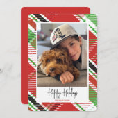 プライド写真ホリデーカード シーズンカード (正面/裏面)