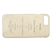 プライド及び偏見のとびらの電話箱 Case-Mate iPhoneケース (裏面(横))