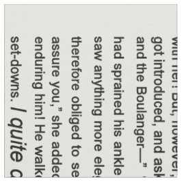 プライド及び偏見のジェーンオースティンの文字Ch.1、2,3 ファブリック