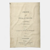 プライド及び偏見の最初ページの台所タオル キッチンタオル (縦)