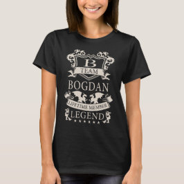 プライド名BOGDANライフタイムメンバー凡例 Tシャツ