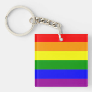 プライド国旗レインボーLGBTQIA+ キーホルダー