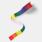 プライド国旗LGBT サテンリボン (裏面)
