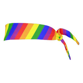 プライド国旗LGBTQIA+レインボーカラー タイヘッドバンド