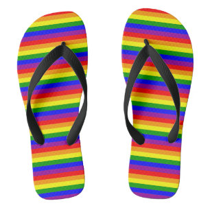 プライド国旗LGBTQIA+レインボーカラー ビーチサンダル