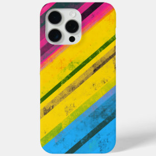 プライド均等旗グランジストライプLGBTQIA iPhone 15 PRO MAXケース