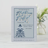 プライド埃っぽい青いホリデーパ企業のーティ 招待状 (スタンド正面)