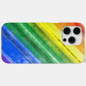 プライド平等ゲイフラググランジLGBTQストライプケース Case-Mate iPhoneケース (裏面 (横))