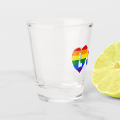 プライド愛 ショットグラス (左)