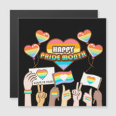 プライド愛。愛は公平なり。プライド月 (正面/裏面)