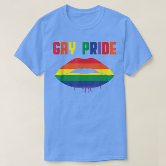 プライド月表示プライドTシャツ Tシャツ (デザイン正面)