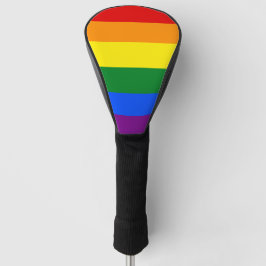 プライド月間のゴルフ用LGBTQ+レインボーフラグ -  ゴルフヘッドカバー