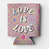 プライド月間 Love Is Love 缶クーラー (正面)