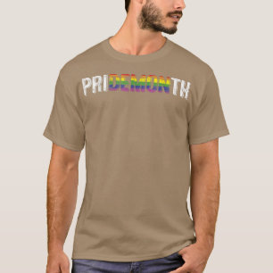 プライド月鬼ゲイレズビアンLGBT国旗2022 Tシャツ