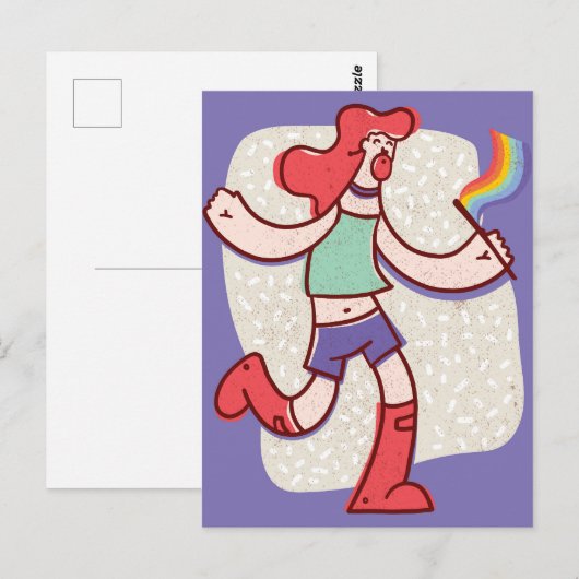 プライド月 ポストカード (正面/裏面)