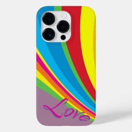プライド月 – Rainbow Love Case-Mate iPhone 14 Proケース