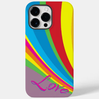 プライド月 – Rainbow Love Case-Mate iPhone 14 Pro Maxケース