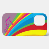 プライド月 – Rainbow Love Case-Mate iPhoneケース (裏面 (横))